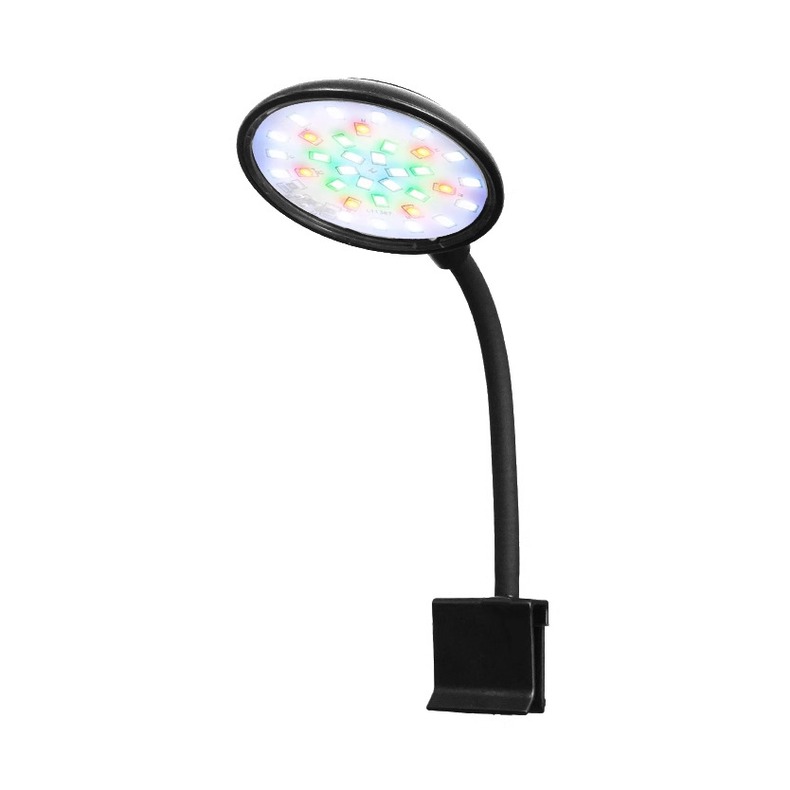 Mini LED Clip Light for Small Fish Tank Planted Aquarium Betta Tank Waterproof Plant Grow Lamp